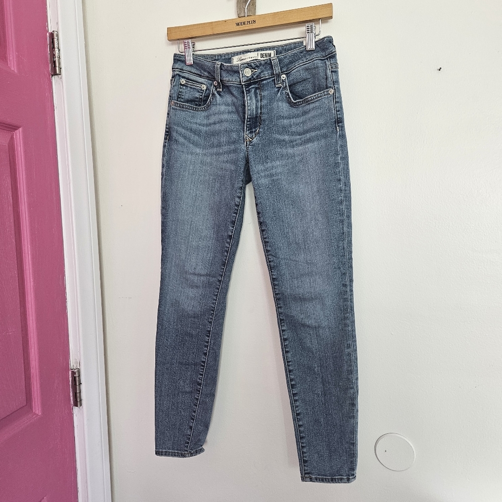 Lovers + Friends Blue Boyfriend Jeans